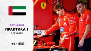 Практика 1 | Гран-при Абу-Даби | Сезон 2025 | Без комментариев | РейсКаст
