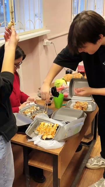 После пар не домой, а на съёмки!