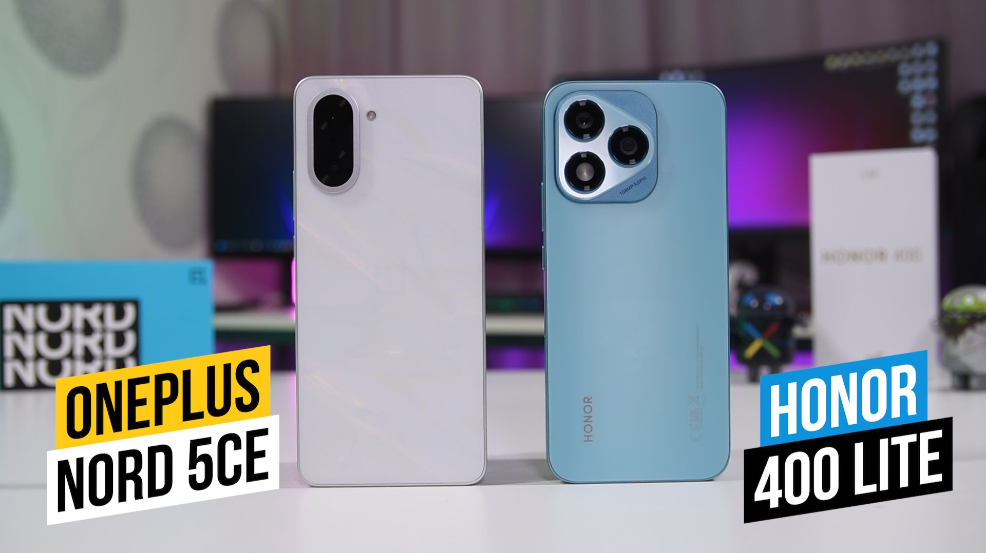 OnePlus Nord 5CE - Honor 400 Lite Что выбрать? смотреть онлайн