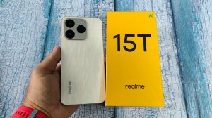 realme 15T 5G Распаковка и Первое Знакомство / Что нам приходит из Китая?