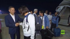 البحارة المفرج عنهم من قبل الحوثيين يصلون إلى عمان