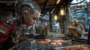 3026 год, Звездный Город Кибогов. (Музыка и Видео ИИ)