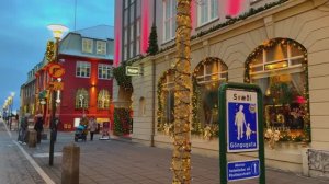 День открытия Рождественской ярмарки - Зимняя прогулка по центру Рейкьявика