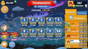 Angry Birds Friends. Турнир (04.12.2025). Все уровни 3 звезды. Прохождение от SAFa.