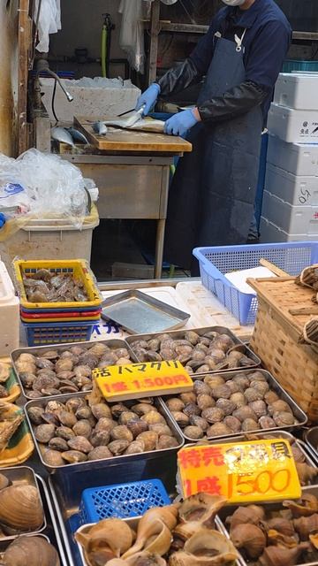 Ужасная китайская еда и морские гады на рынке Токио, чтобы Вы сьели?