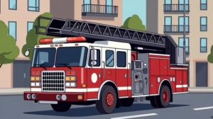 Весёлая детская Песенка ,про работу пожарных