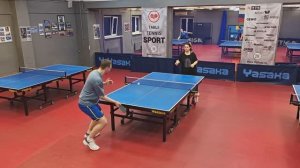 Нельсон Д. (639) - Жураковский А. (558) 25.11 настольный теннис Малиновый 400+ турнир