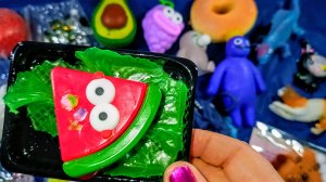 АСМР распаковка сквишей и антистрессов 🤗 ТАБА лапки сквиши 🐾 режу СКВИШИ ✨