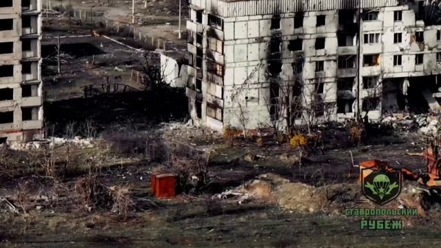 Эффектные кадры подрыва здания с ВСУшниками