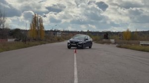 Как управляется Lada искра на треке