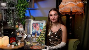 Акварельный марафон "Новогоднее волшебство" 2026 с Василисой в Артилайк