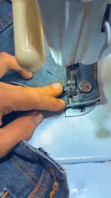 Секрет швеи. Меняем молнию на джинсах.