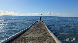 Стоит ли ехать в Сочи в декабре? Народ купается!Обстановка на главном курорте, центральные пляжи 🏖️