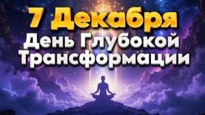 7 Декабря — День Глубокой Трансформации | Абсолютный Ченнелинг