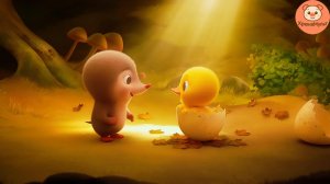 КРОХА-КРОТ и яйцо. Мультики