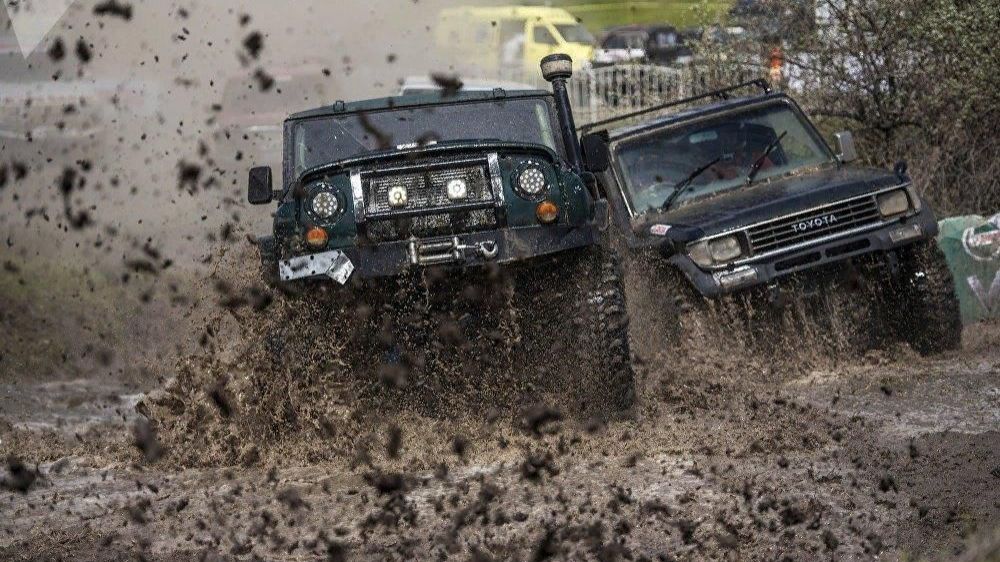 Лютый замес на бездорожье! Урал 6x6, audi quattro, suzuki jimny, уаз, нива, соболь 4x4