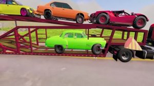 МУЛЬТИКИ ПРО МАШИНКИ. Детский анимационный ролик: машинки против лавы — весело!