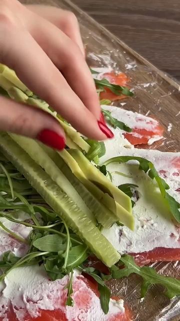 Мой самый любимый Новогодний рулетик😍 смотреть онлайн