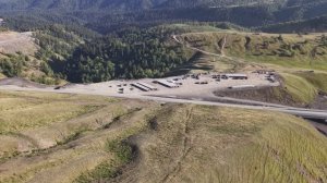 смотровая с видом на смотровую в Архызе