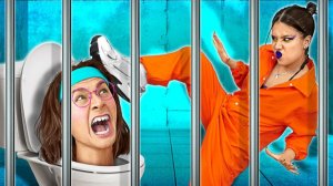 🚔 Плохой vs Хороший в тюрьме! 😈 Брат против Сестры | Ла-Ла Лайф