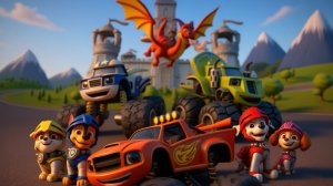 Щенячий патруль и Вспыш и чудо-машинки: Особое задание｜Paw Patrol (Мультфильм) 2022 - Трейлер