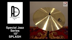 AGEAN CYMBALS SPECIAL JAZZ 10  SPLASH