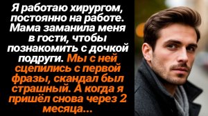 Жизненные Истории/Мама заманила меня в гости, чтобы познакомить с дочкой подруги...