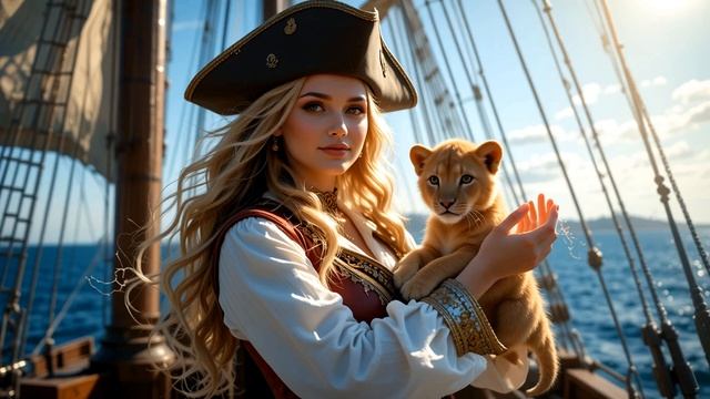 АУДИОКНИГА ПОЛНОСТЬЮ КОРОЛЕВА ПИРАТСКИХ МОРЕЙ: От беглянки до легенды ☠️ Любовное фэнтези, магия смотреть онлайн