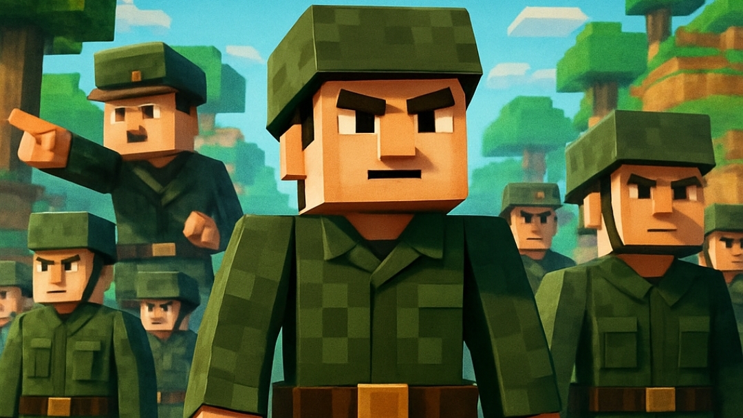 Фильм-Триллер Армия в Майнкрафт! смотреть онлайн