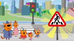 Три кота. Путешествие. Учим ПДД