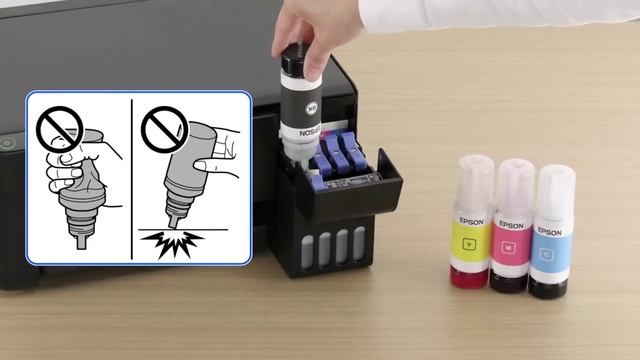 Epson L3210 series Обзор, распаковка, заправка, очистка печатающей головки смотреть онлайн