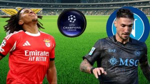 ФУТБОЛ ЛИГА ЧЕМПИОНОВ.  БЕНФИКА - НАПОЛИ.  ТЕКСТОВАЯ ОНЛАЙН ТРАНСЛЯЦИЯ.