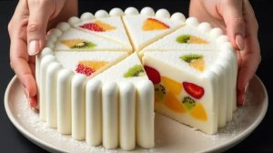 Только молоко и сгущенка! Нежный новогодний десерт за 10 минут без духовки