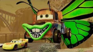 Эпический побег от Зомби-Пожирателя Молний Маккуина, Пожирателя Бабочек Мэтра _BeamNG.Drive