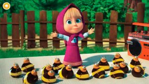 Маша и Медведь|Пазлы+Раскраска с Героями Мультфильма Маша и Медведь|Мультик Маша и Медведь Смотреть