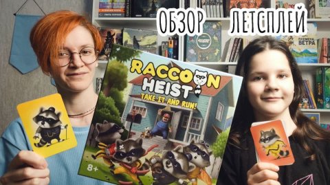 Банда енотов 🦊 настольная игра: обзор и летсплей