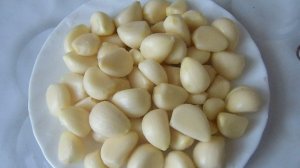 Ещё один способ заготовки чеснока для хранения зимой