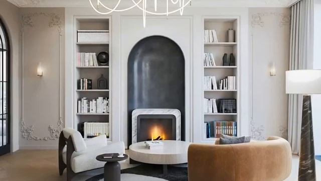 Дизайн интерьера в стиле французская неоклассика