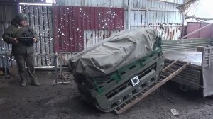 Наземный робототехнический комплекс "Курьер" успешно применяется на передовой.