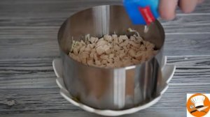 Нежный салат с курицей