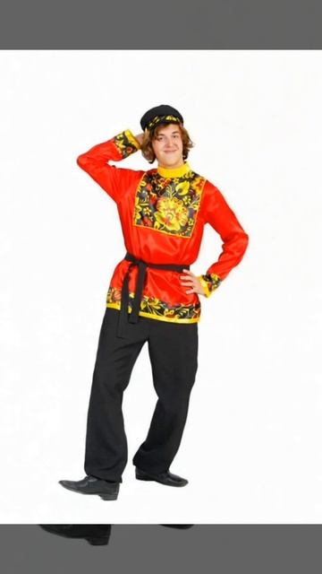 Русский Народный костюм Хохлома