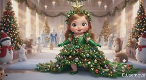 Маленькой ЁЛОЧКЕ холодно зимой