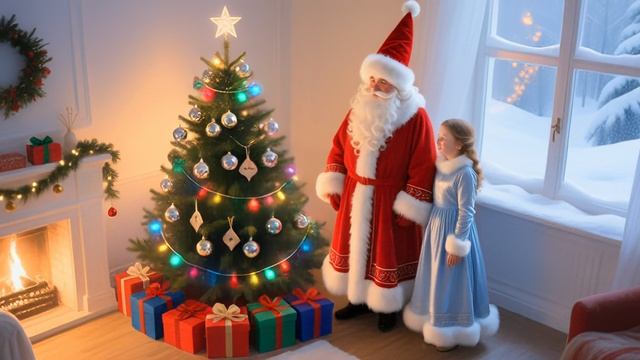 ✨ Волшебство Деда Мороза и Снегурочки у ёлки! 🎄