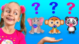 Песенка о животных для детей | Майя и Маша+Детские сборники и песенки