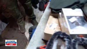 "Надёжному тылу огромная благодарность!" Газ от Москаликов, влажные полотенца от Олега из Протвино!