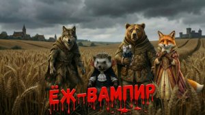 Ёж-вампир. Страшно-весёлая сказка на ночь.
