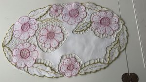 Новые работы в технике #ришелье Домашний текстиль.