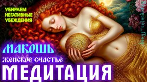 ☀️ МЕДИТАЦИЯ ЖЕНСКОЕ СЧАСТЬЕ ❤️_🔥 УБИРАЕМ НЕГАТИВ 🌑