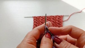 Узоры спицами.Ажурный узор.