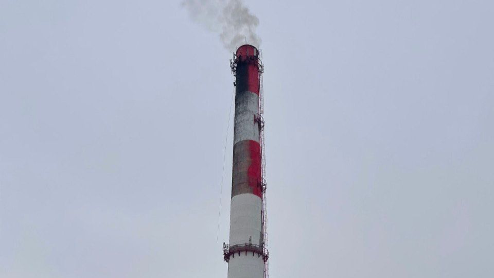 ОАО СКЭК. Объект ООО ЛКС жб дымовая труба котельной Шахты. 7 Ноября. Видео До начала работ